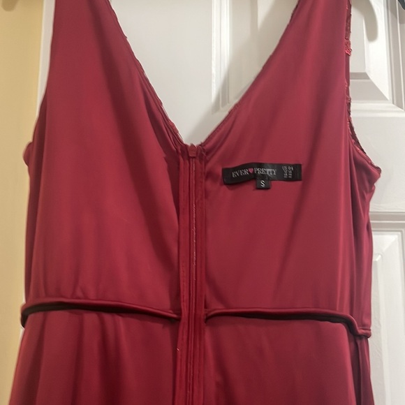 Ever Pretty Red Sequin Prom Dress - Picture 9 of 14